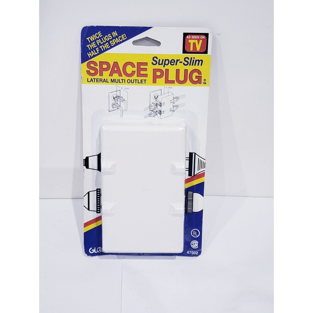 Super-Slim Space Plug Model 47502 Globe Electric Co